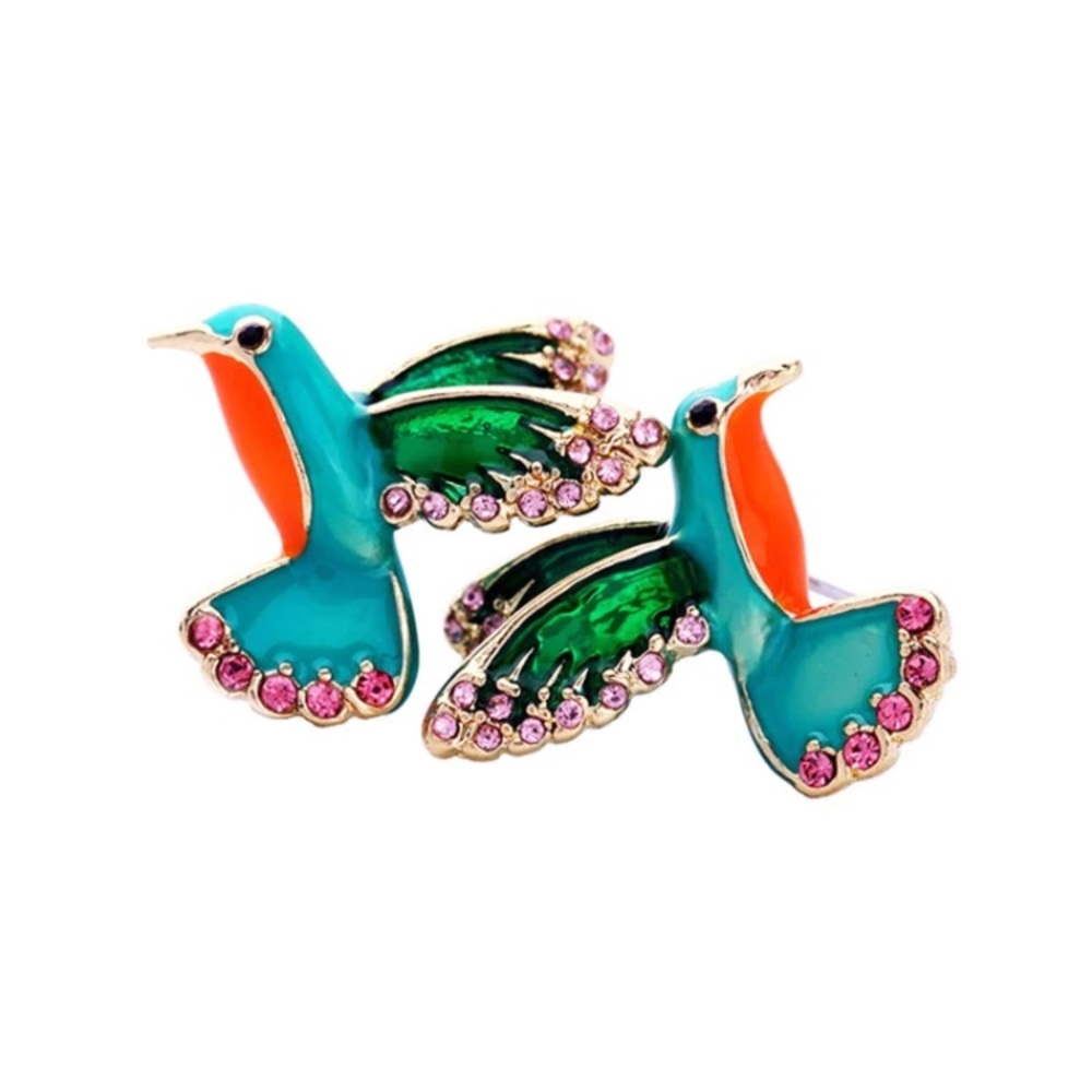 Happy Hummers Post Earrings